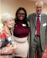 Tamara Bailey receives the University Prep Academy Scholarship